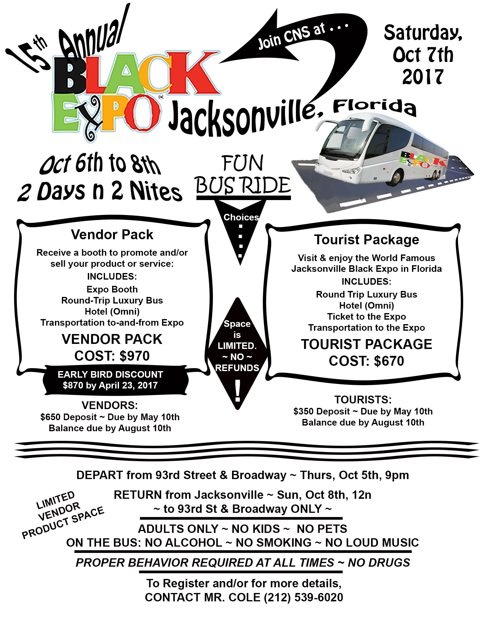 15th Annual Black Expo Jacksonville, Florida Cole Network System