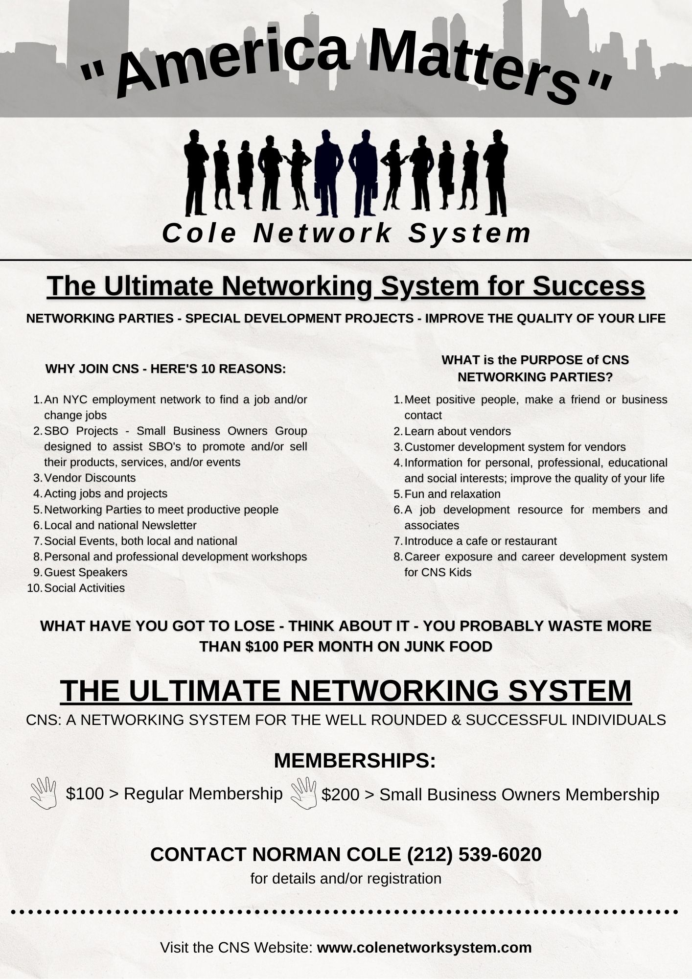 The Ultimate Networking System for Success